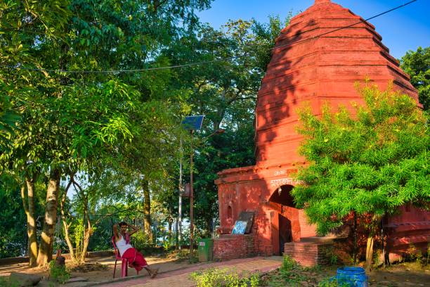 Peacock Island Temple - Umananda Temple Assam Interior Pic